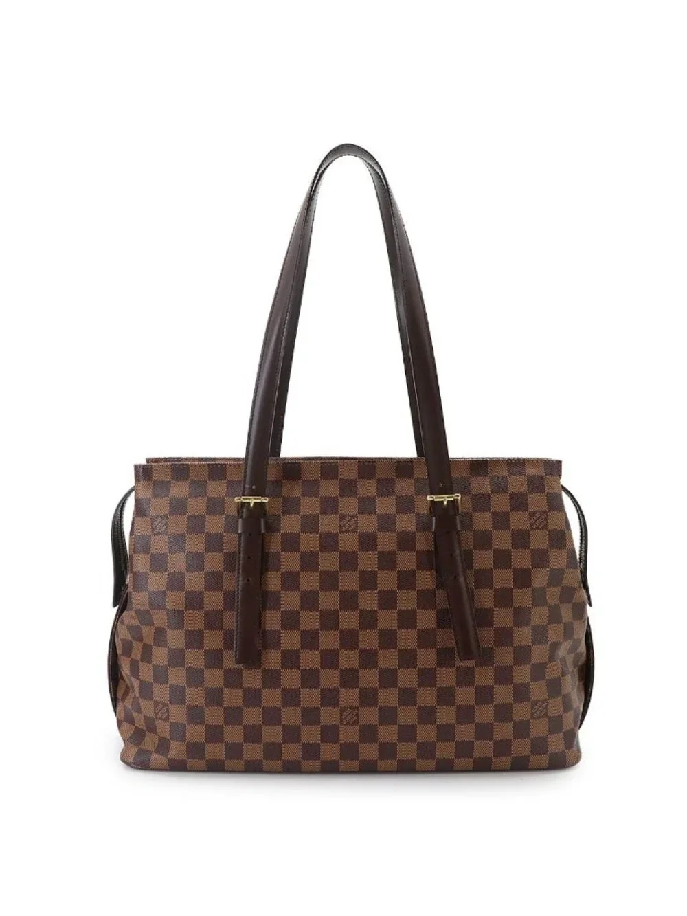 Louis Vuitton Damier Chelsea Tote Ebene Brown
